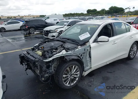 2019 Infiniti Q50 3.0T Luxe from USA, damaged, VIN JN1EV7AP9KM518666